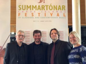 Performers for Brids and Beasts at the Summartonar Festival in 2018